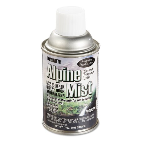 Misty Metered Odor Neutralizer Refills, Alpine Mist, 7 oz Aerosol, PK12 1039401